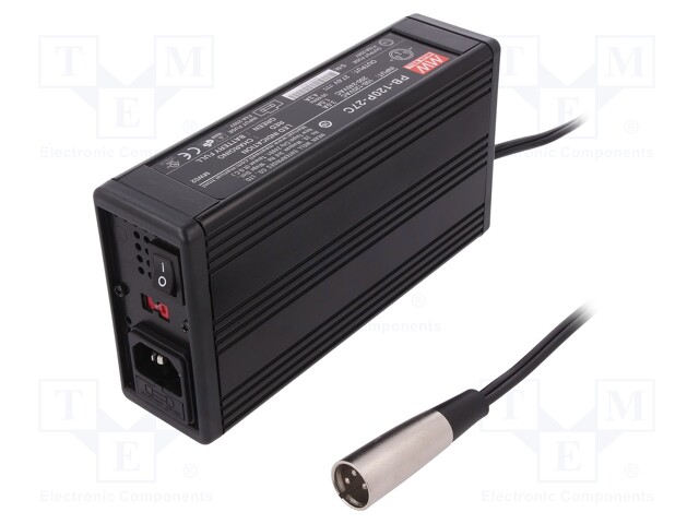 Charger: for rechargeable batteries; acid-lead; 4.3A; 79%