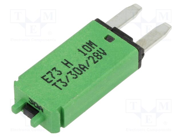 Fuse: resettable; 30A; 28VDC