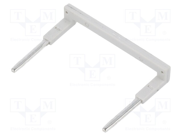 Connection bridge; 10A; 250VAC; Colour: grey