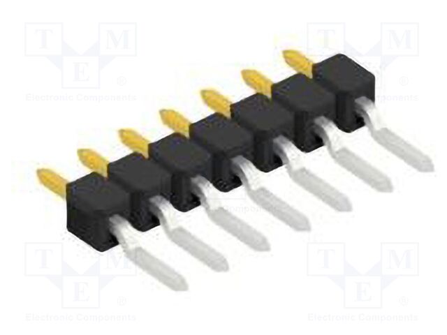 Connector: pin strips; pin header; male; PIN: 7; 2.54mm; SMT; 1x7