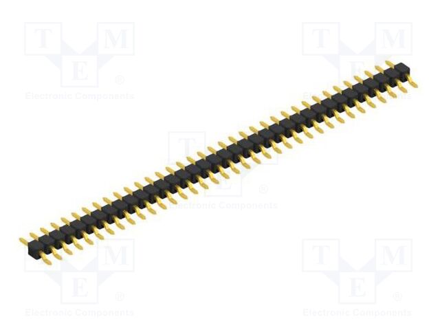 Connector: pin strips; pin header; male; PIN: 36; 2.54mm; SMT; 1x36