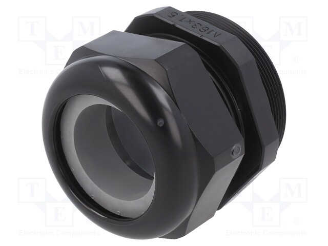 Cable gland; M63; IP68; Mat: polyamide; black; UL94V-0