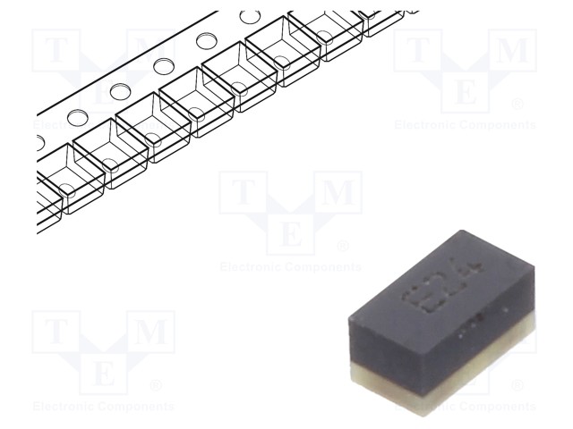 Diode: transil; 47W; 25V; bidirectional; ±5%; 0603
