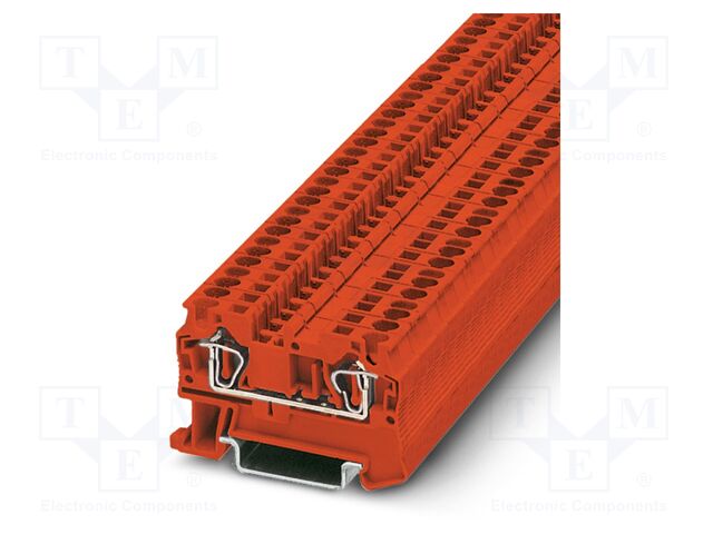 Splice terminal: rail; ST; PA; terminals: 2; W: 6.2mm; H: 56mm
