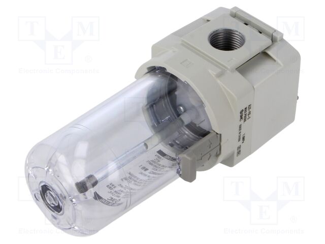 Lubricator; 6000l/min; max.10bar; polycarbonate; Thread: G 3/8"