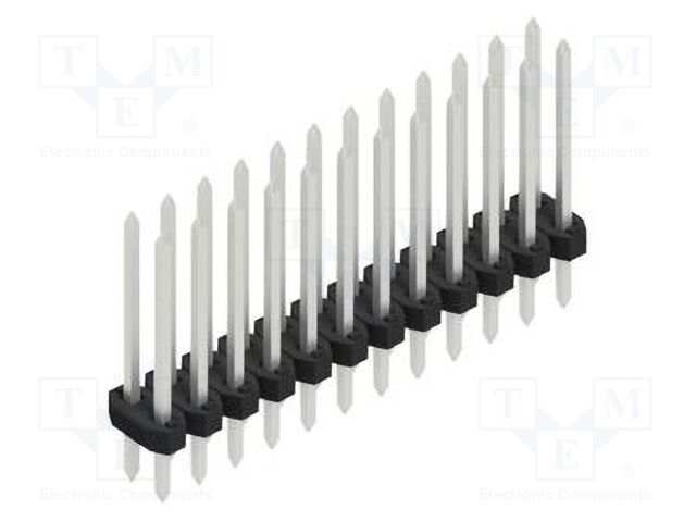 Connector: pin strips; pin header; male; PIN: 24; 2mm; THT; 2x12