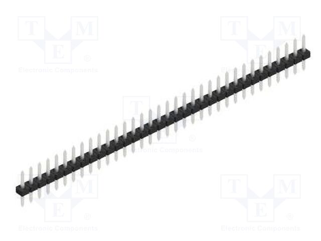 Connector: pin strips; pin header; male; PIN: 34; 2mm; THT; 1x34