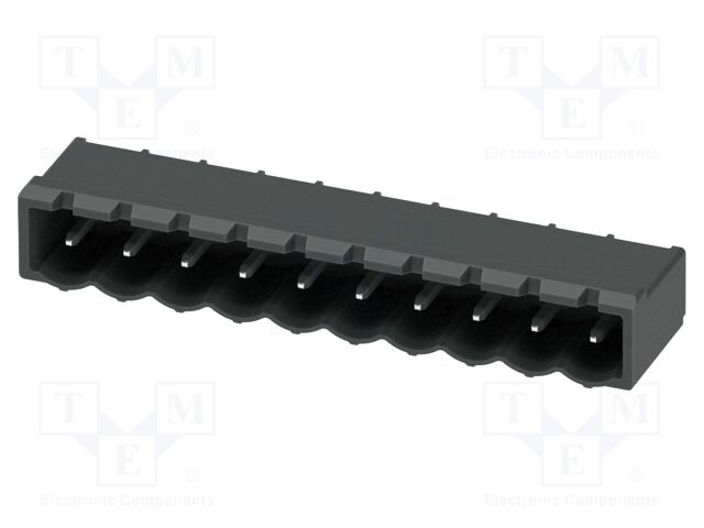 PCB headers, nominal cross section: 2.5 mm?, color: black, n