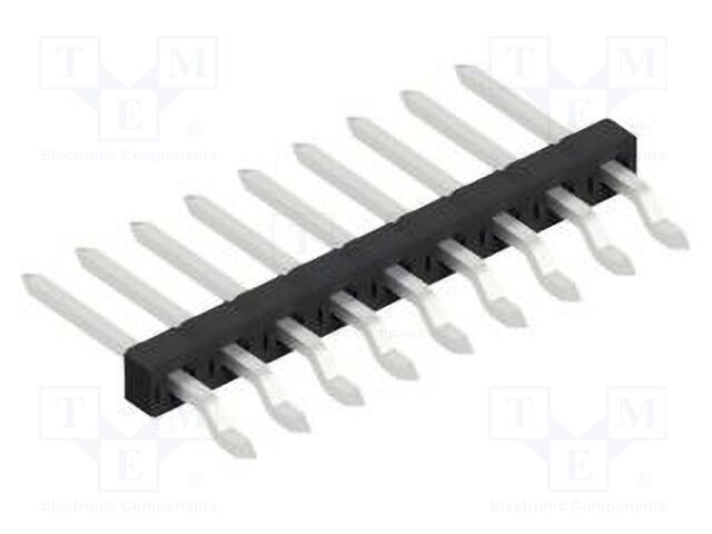 Connector: pin strips; pin header; male; PIN: 9; 2mm; SMT; 1x9; 100V