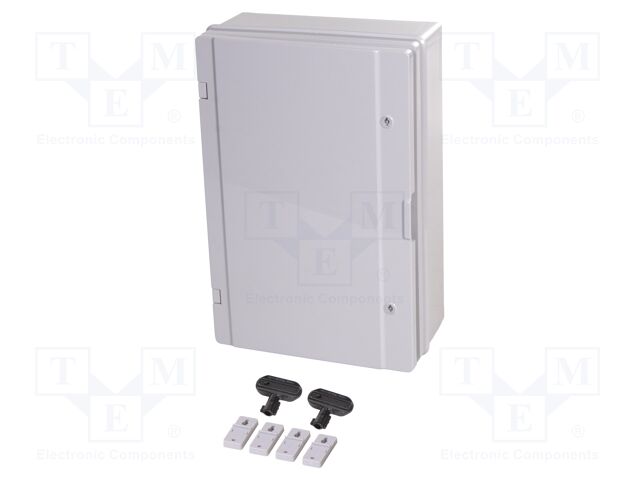 Enclosure: wall mounting; X: 410mm; Y: 610mm; Z: 202mm; ABS; IP65