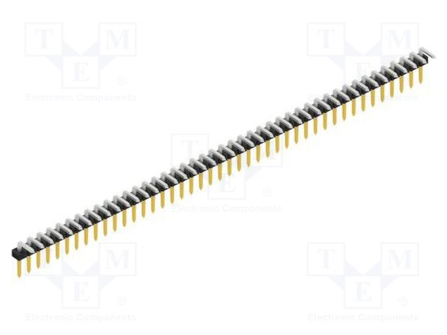 Connector: pin strips; pin header; male; PIN: 43; 2mm; THT; 1x43