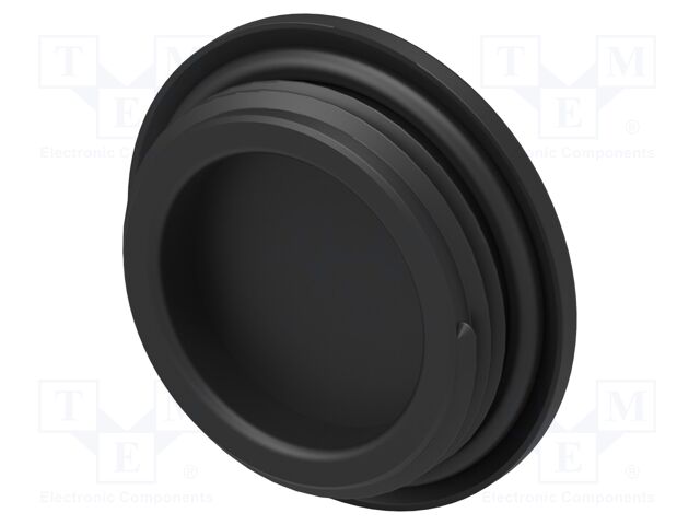 Stopper; polyamide; black; IP68; Entrelec; Gland: M25; 6mm