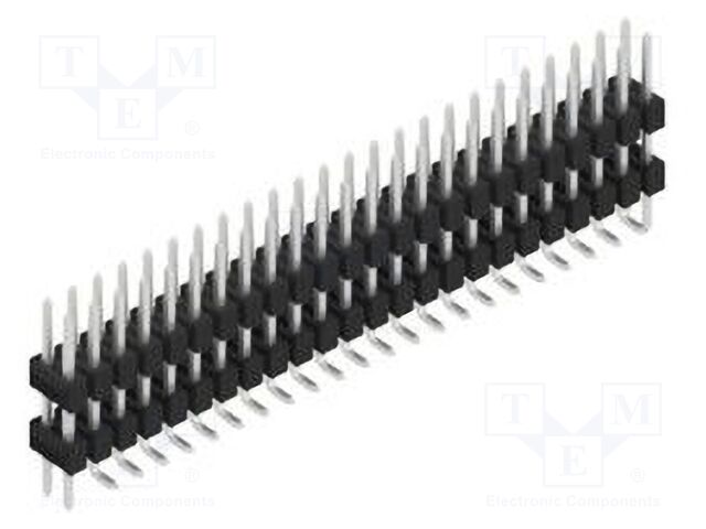 Connector: pin strips; pin header; male; PIN: 48; 2.54mm; SMT; 2x24