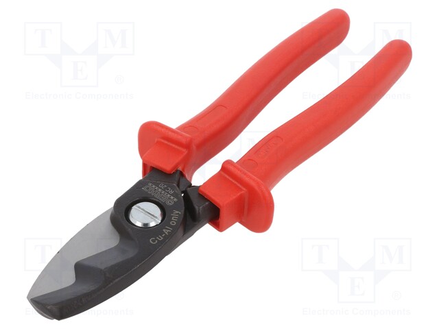 Cutters; without chamfer; 200mm; Application: for cables