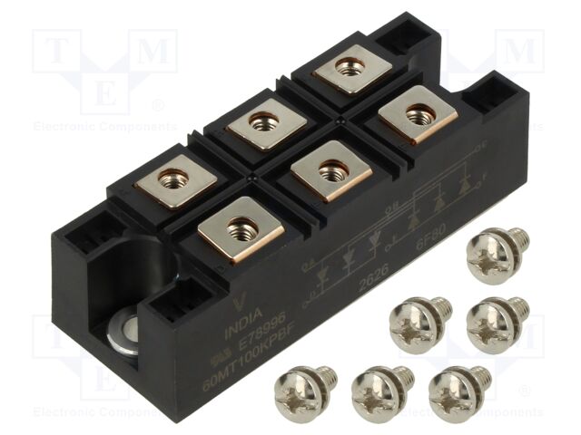 Bridge rectifier: three-phase