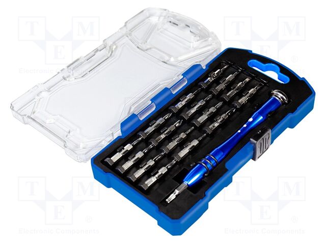 Kit: screwdriver bits; Kit: screwdriver bits,screwdriving grip