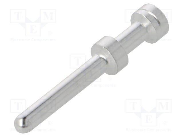 Contact; male; copper alloy; silver plated; 0.75mm2; 18AWG; CC