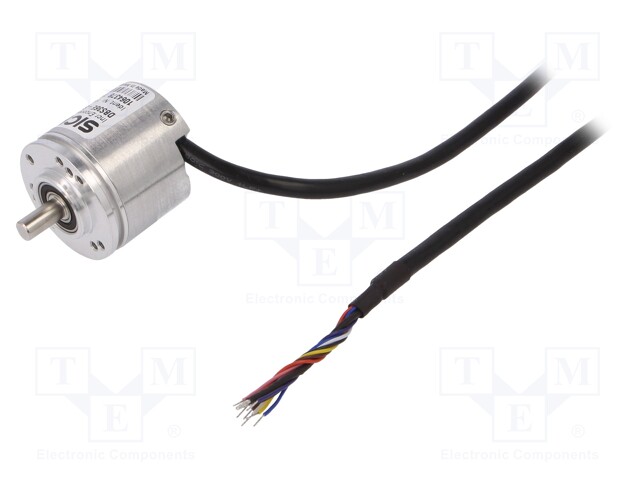 Encoder: incremental; Usup: 7÷30VDC; 600imp/revol; shaft 6mm; IP65