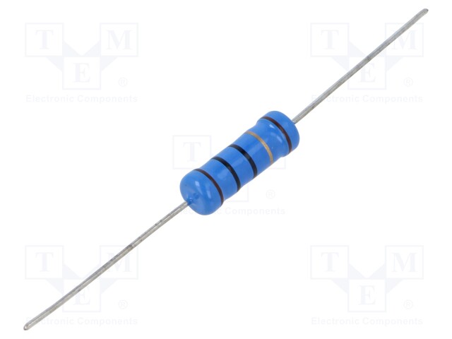 Resistor: metal film; THT; 10Ω; 3W; ±1%; Ø6.5x17.5mm; axial