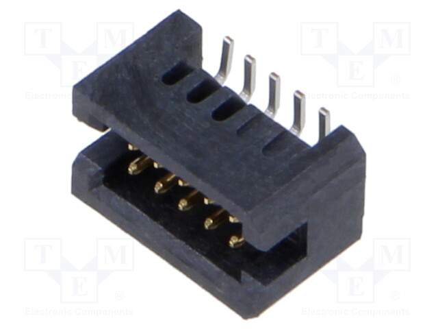 Connector: PCB to PCB; male; PIN: 10; 1.27mm; TFM; gold-plated; SMT