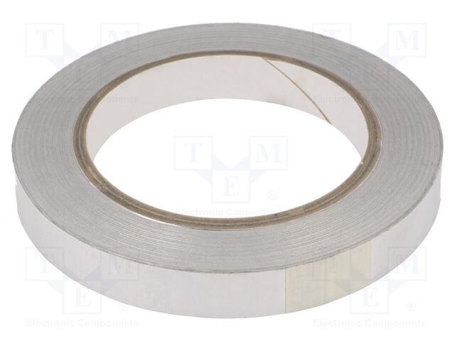 Tape: shielding; W: 15mm; L: 33m; Thk: 0.078mm; acrylic conductive