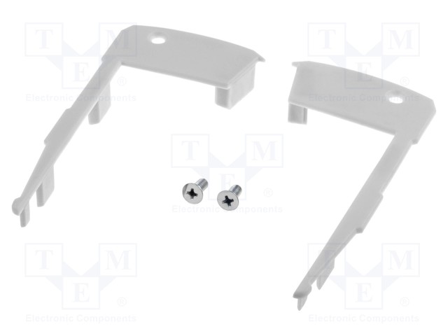 Cap for LED profiles; Application: STEP