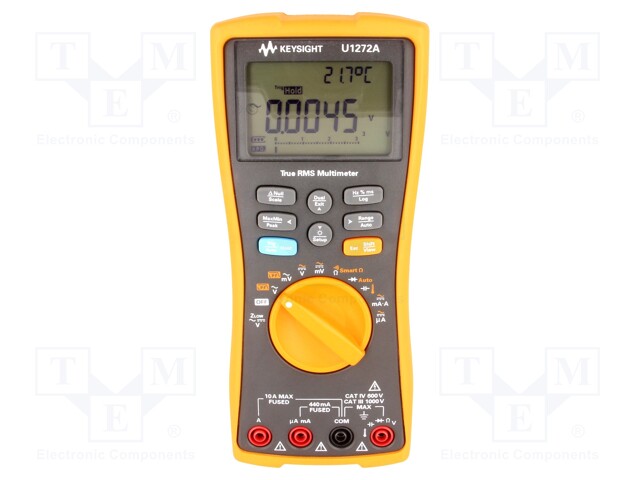Digital multimeter; LCD; VDC: 30m/300m/3/30/300/1000V