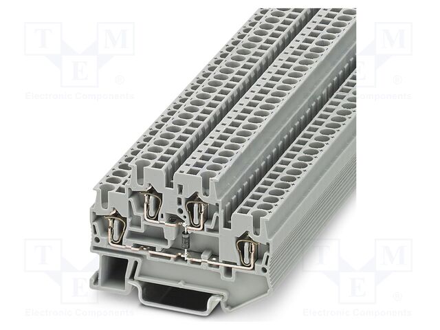 Splice terminal: rail; PA; terminals: 4; W: 5.2mm; H: 67.5mm