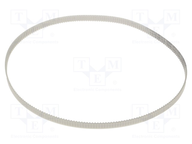 Timing belt; T2.5; W: 8mm; H: 1.3mm; Lw: 540mm; Tooth height: 0.7mm