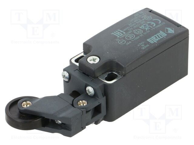 Limit switch; plastic roller Ø22mm; NO + NC; 10A; max.250VAC