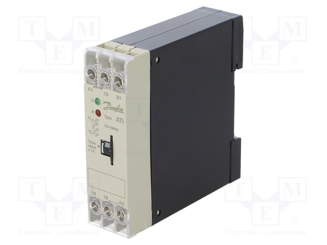 Timer; 3s÷300s; SPDT; 250VAC/4A; Usup: 220÷240VAC; 24VDC; DIN; PIN: 6