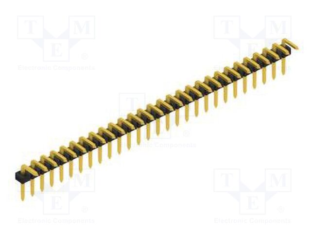 Connector: pin strips; pin header; male; PIN: 28; 2mm; THT; 1x28