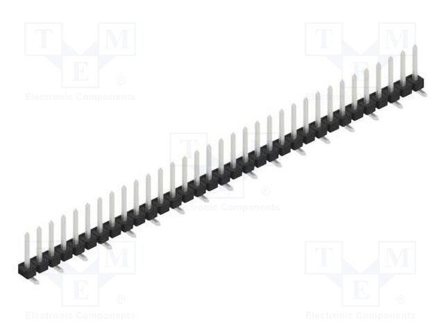 Connector: pin strips; pin header; male; PIN: 33; 2.54mm; SMT; 1x33