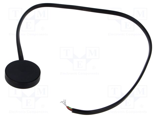 RFID reader; 5÷30V; UART; LED status indicator; Range: 30÷70mm