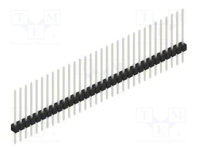 Connector: pin strips; pin header; male; PIN: 32; 2.54mm; THT; 1x32