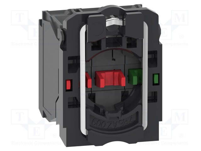 Contact Block, 1.2 A, 600 V, 3 Pole, Screw Clamp