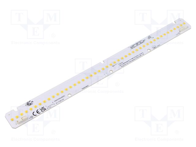 LED strip; W: 24mm; L: 280mm; No.of diodes: 45; CRImin: 80; 2200lm