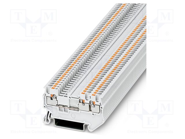 Splice terminal: rail; PT; PA; L: 30.5mm; terminals: 3; W: 3.5mm