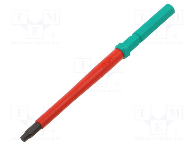 Interchangeable blade; Torx®; insulated; TX27; 157mm; 1kVAC