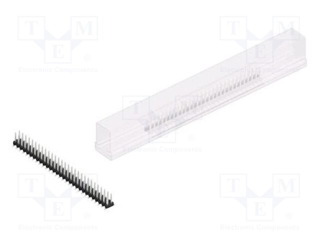 Connector: pin strips; pin header; male; PIN: 58; 2mm; SMT; 2x29