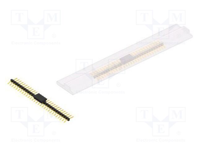 Connector: pin strips; pin header; male; PIN: 29; 2mm; SMT; 1x29