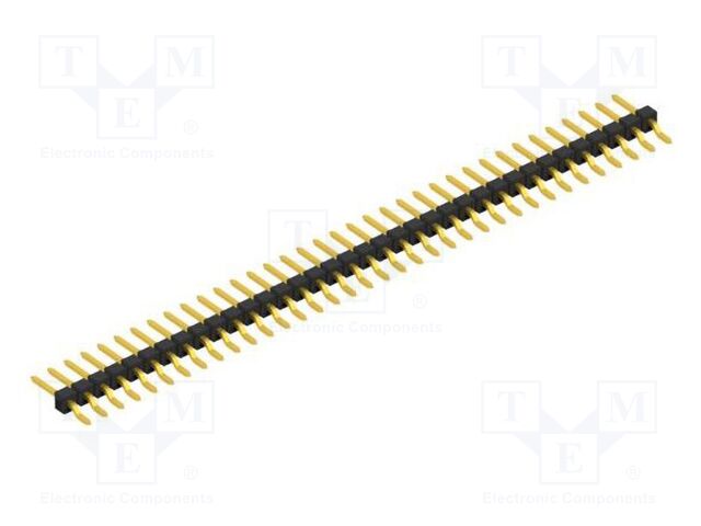 Connector: pin strips; pin header; male; PIN: 36; 2.54mm; SMT; 1x36