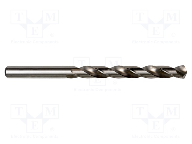 Drill bit; for metal; Ø: 5.5mm; L: 93mm; HSS-G; Pcs: 10; industrial