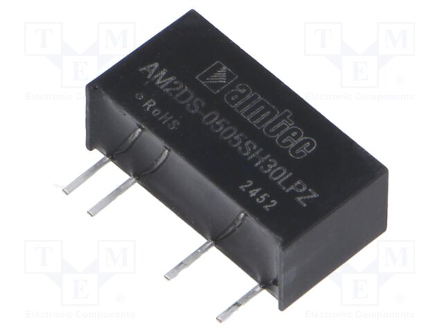 Converter: DC/DC; 2W; Uin: 4.5÷5.5V; Uout: 5VDC; Iout: 400mA; SIP7