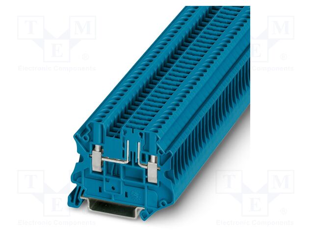 Splice terminal: rail; UT; PA; terminals: 2; W: 5.2mm; H: 57.8mm