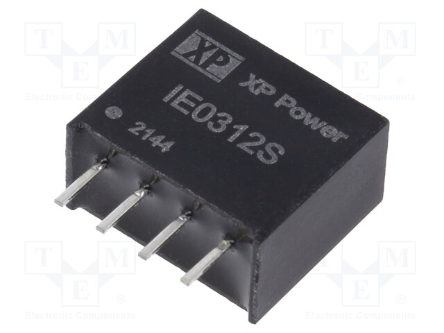 Converter: DC/DC; 1W; Uin: 3.3V; 12VDC; Iout: 84mA; SIP; 1.4g; 150kHz