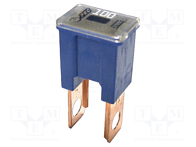 Fuse: fuse; 100A; 32VDC; automotive; 22.2mm; 22.2x15.2x45mm