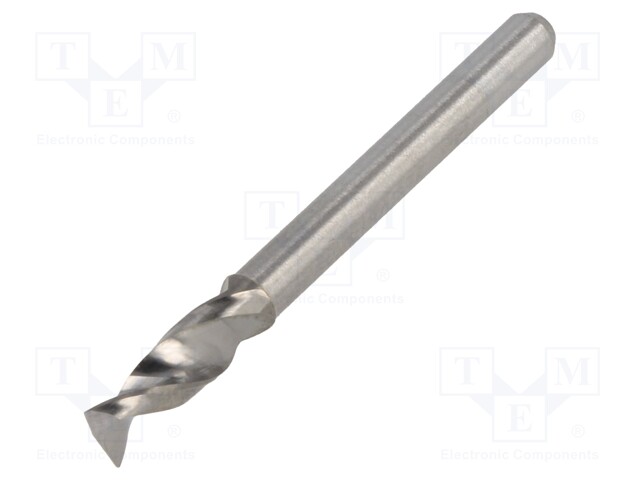 Drill bit; PCB; Ø: 3.55mm; L: 38.2mm; 1/8" (3,175mm)