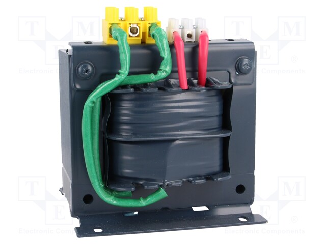 Transformer: mains; 630VA; 400VAC; 24V; Leads: terminal block; 8kg