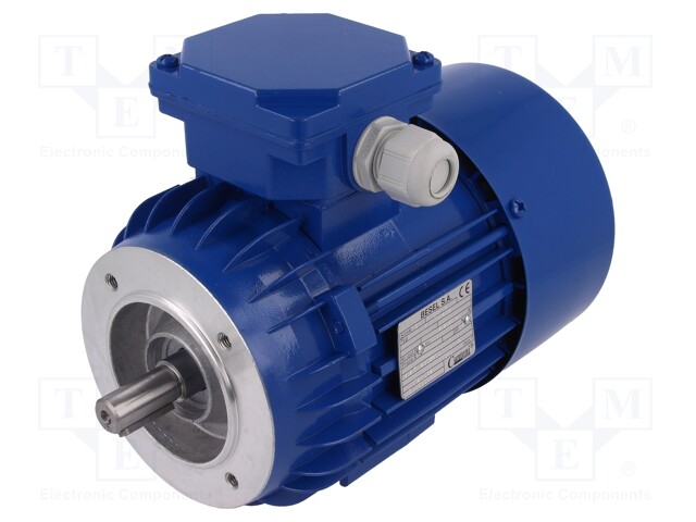Motor: AC; 370W; 230/400VAC; 1370rpm; IP54